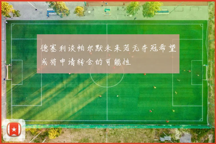 德塞利谈帕尔默未来若无夺冠希望或将申请转会的可能性