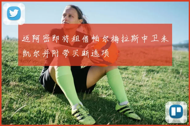 迈阿密即将租借帕尔梅拉斯中卫米凯尔并附带买断选项